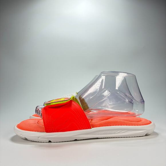 Under Armour Ignite IX Orange Lightweight Slide Sandal 3022717-111 Womens Size 8 - Picture 4 of 8
